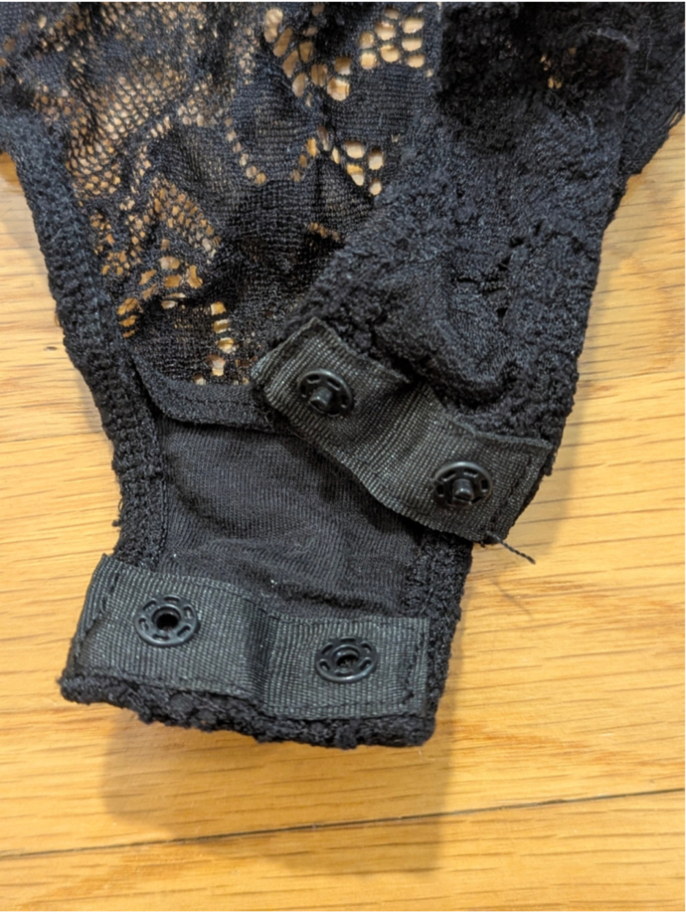 Free People Black Lace Bodysuit Medium - Picture 7 of 9
